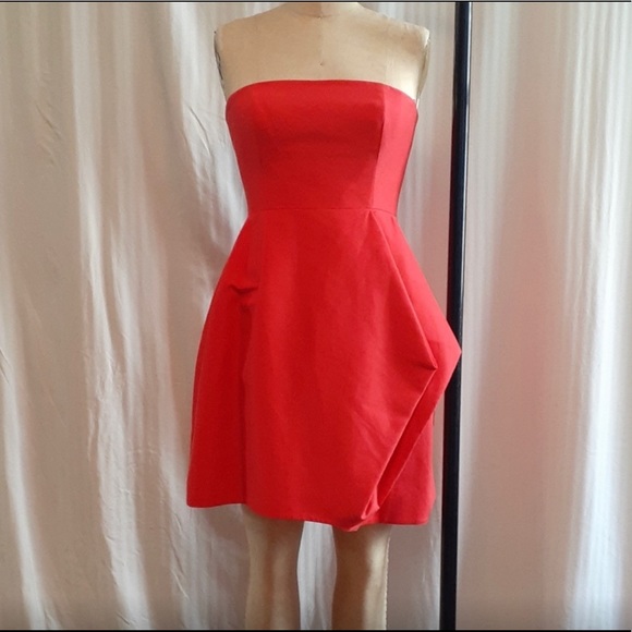 Halston Heritage Bustier Dress - Picture 1 of 4